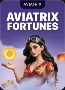 Capa do jogo Aviatrix Fortunes com uma aviadora de óculos